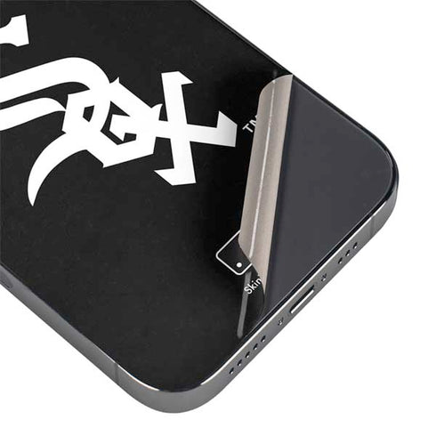 MLB Chicago White Sox - Solid Distressed iPhone 14 Pro Skin