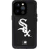 MLB Chicago White Sox - Solid Distressed iPhone 14 Pro Waterproof Case