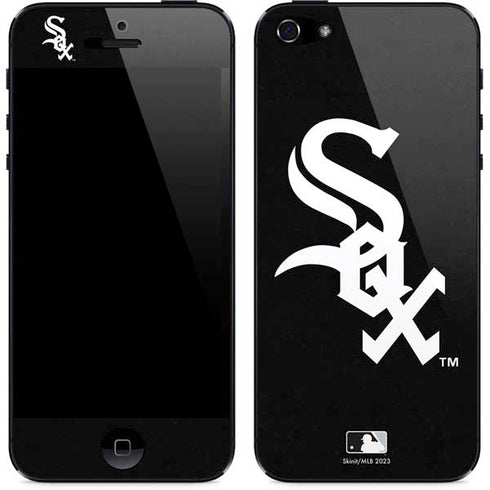 MLB Chicago White Sox - Solid Distressed iPhone 5/5s/5SE Skin