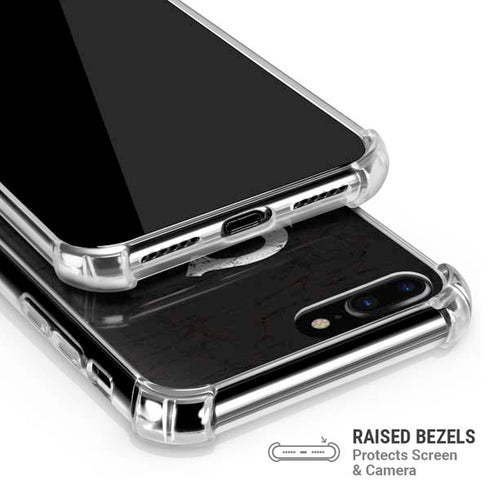 MLB Chicago White Sox - Solid Distressed iPhone 7/8 Plus Clear Case