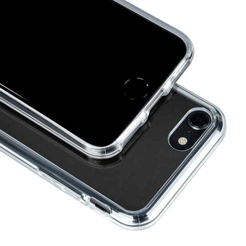 MLB Chicago White Sox - Solid Distressed iPhone SE (2nd & 3rd Gen) Clear Case
