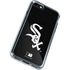 MLB Chicago White Sox - Solid Distressed iPhone SE (2nd & 3rd Gen) Clear Case