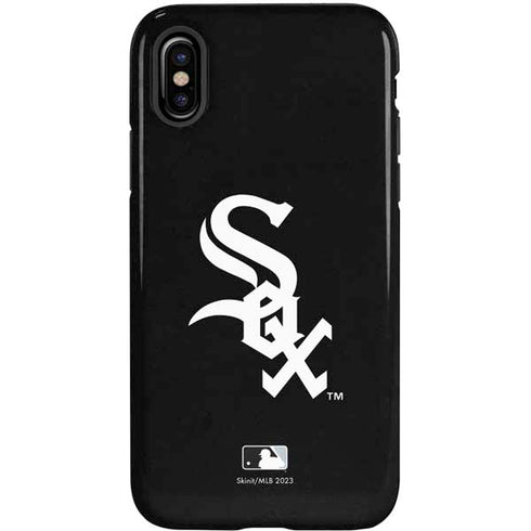 MLB Chicago White Sox - Solid Distressed iPhone X Pro Case