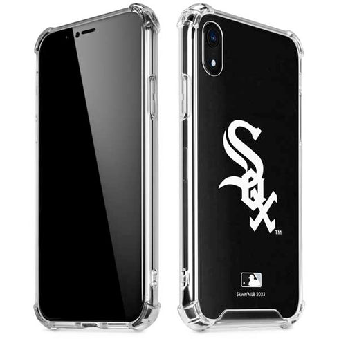 MLB Chicago White Sox - Solid Distressed iPhone XR Clear Case