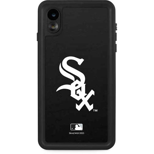 MLB Chicago White Sox - Solid Distressed iPhone XR Waterproof Case
