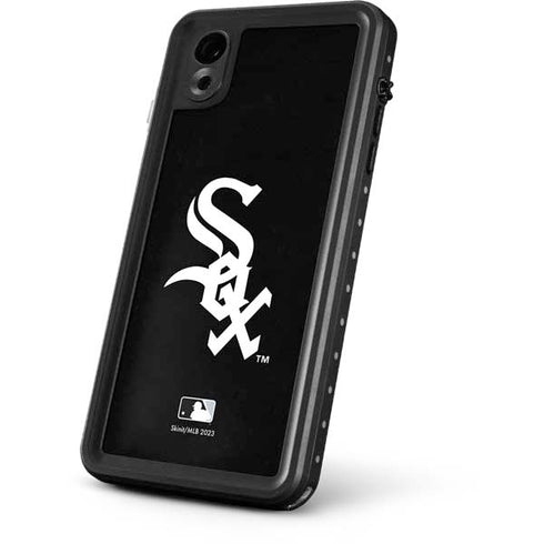 MLB Chicago White Sox - Solid Distressed iPhone XR Waterproof Case