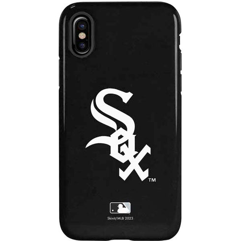MLB Chicago White Sox - Solid Distressed iPhone XS Pro Case