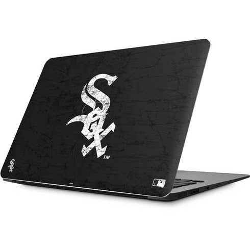 MLB Chicago White Sox - Solid Distressed Apple MacBook Skin