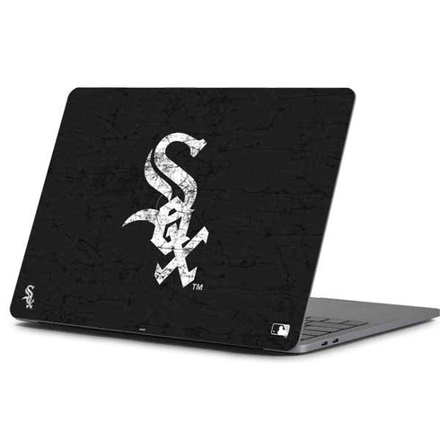MLB Chicago White Sox - Solid Distressed Apple MacBook Pro 13-inch Skin