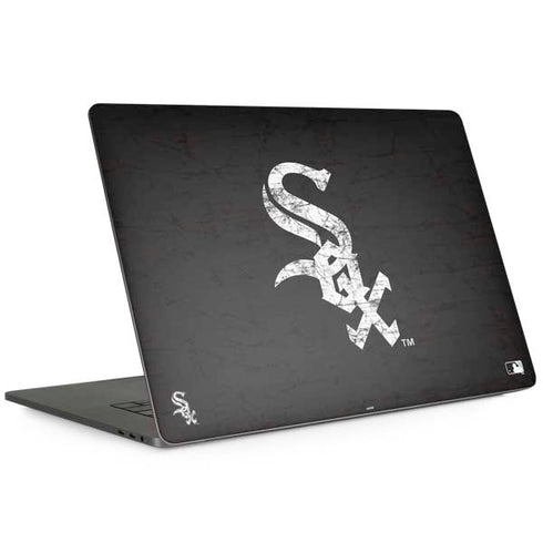 MLB Chicago White Sox - Solid Distressed Apple MacBook Pro 15-inch Skin