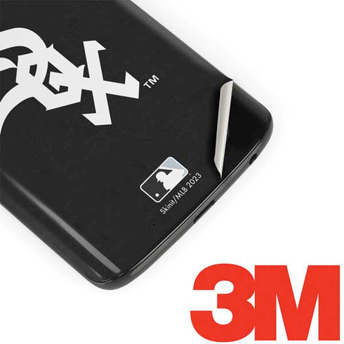 MLB Chicago White Sox - Solid Distressed Moto G6 Skin