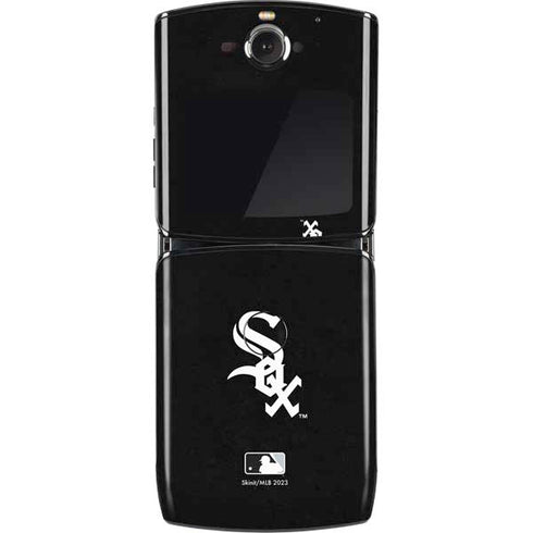 MLB Chicago White Sox - Solid Distressed Motorola RAZR Skin