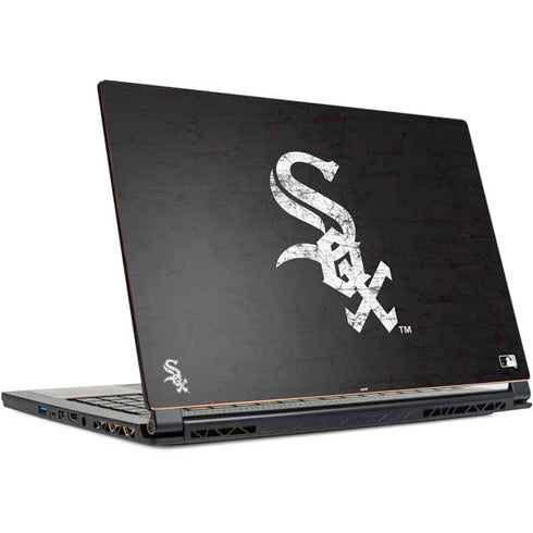 MLB Chicago White Sox - Solid Distressed MSI GS65 Stealth Laptop Skin