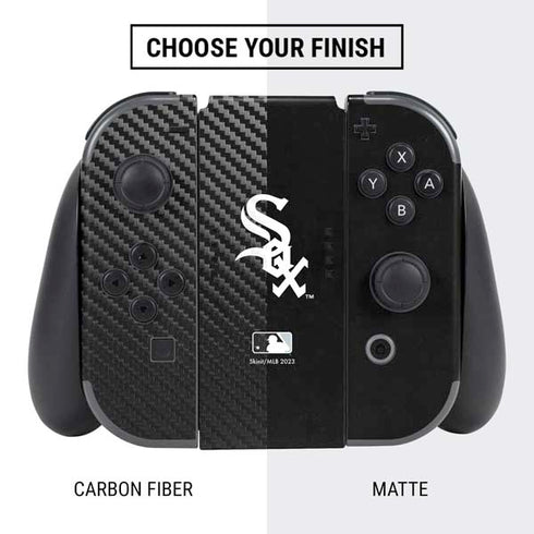 MLB Chicago White Sox - Solid Distressed Nintendo Switch Bundle Skin