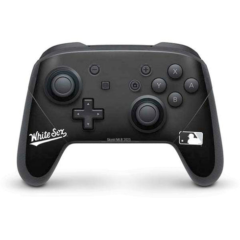 MLB Chicago White Sox - Solid Distressed Nintendo Switch Pro Controller Skin