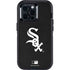 MLB Chicago White Sox - Solid Distressed Otterbox Defender iPhone Skin