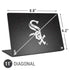 MLB Chicago White Sox - Solid Distressed Universal Laptop 11in (8.8 x 6.2in) Skin