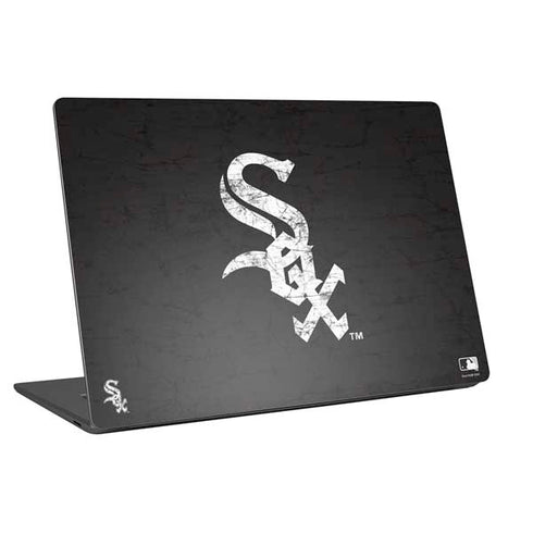 MLB Chicago White Sox - Solid Distressed Universal Laptop 12in (9.8 x 6.8in) Skin
