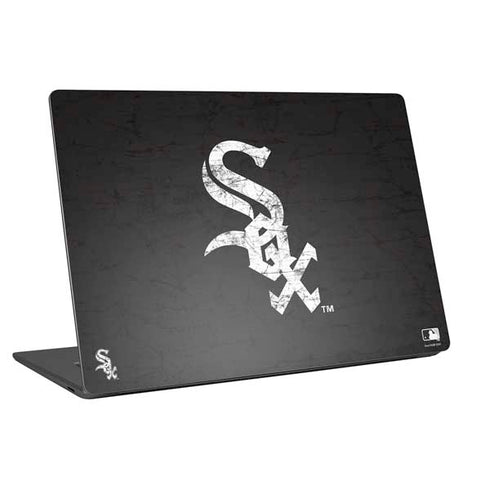 MLB Chicago White Sox - Solid Distressed Universal Laptop 13in (10.6 x 7.6in) Skin