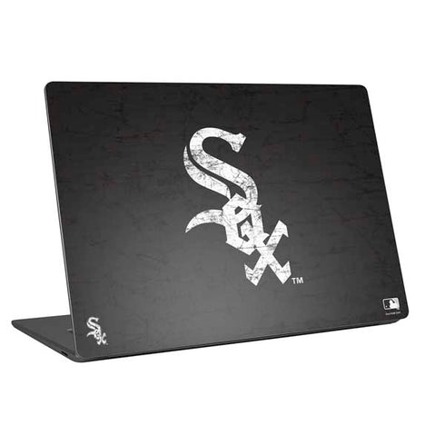 MLB Chicago White Sox - Solid Distressed Universal Laptop 16in (13 x 9.4in) Skin