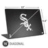 MLB Chicago White Sox - Solid Distressed Universal Laptop 16in (13 x 9.4in) Skin