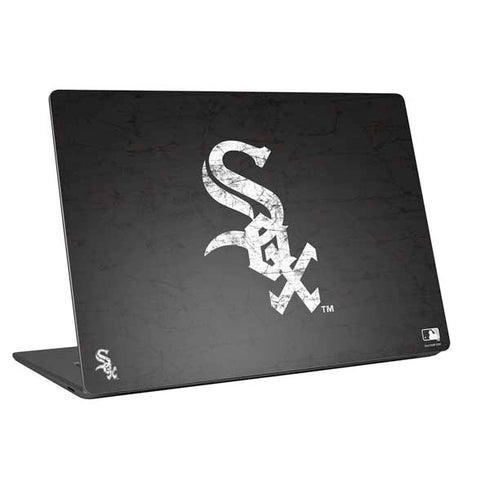 MLB Chicago White Sox - Solid Distressed Universal Laptop 18in (14.6 x 10.6in) Skin
