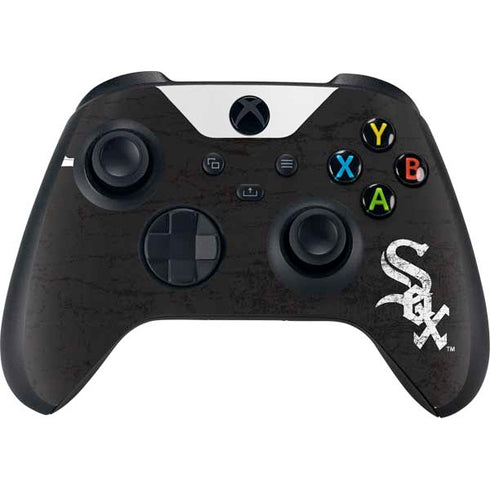 MLB Chicago White Sox - Solid Distressed Xbox Series X Bundle Skin