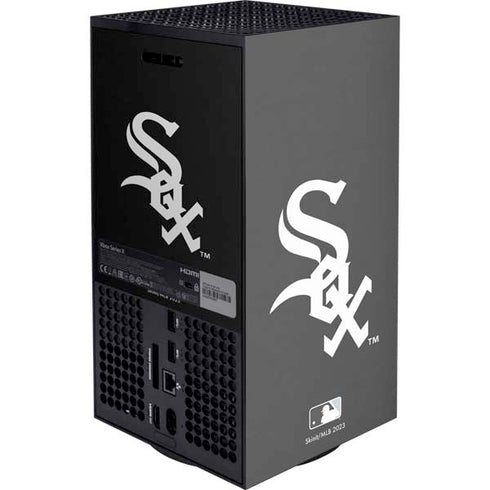 MLB Chicago White Sox - Solid Distressed Xbox Series X Console Skin