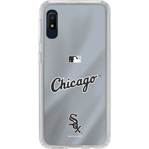 MLB Chicago White Sox Alternate/Away Jersey Galaxy A10e Clear Case