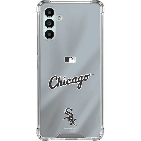 MLB Chicago White Sox Alternate/Away Jersey Galaxy A13 5G Clear Case