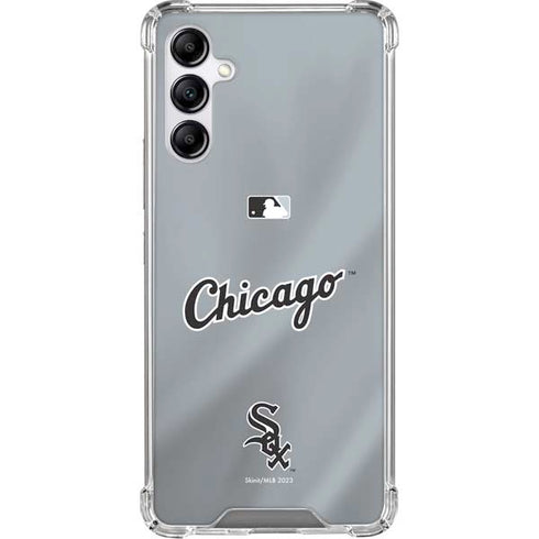 MLB Chicago White Sox Alternate/Away Jersey Galaxy A15 5G Clear Case