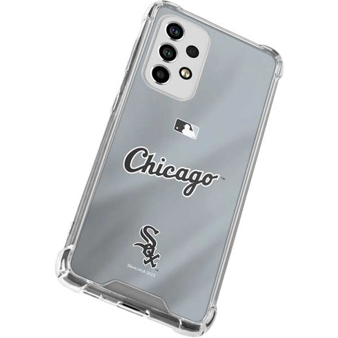 MLB Chicago White Sox Alternate/Away Jersey Galaxy A33 5G Clear Case