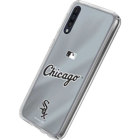 MLB Chicago White Sox Alternate/Away Jersey Galaxy A50 Clear Case
