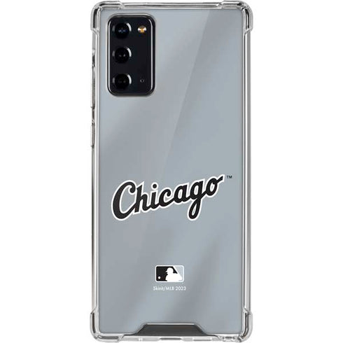 MLB Chicago White Sox Alternate/Away Jersey Galaxy Note20 5G Clear Case
