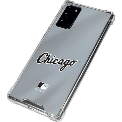 MLB Chicago White Sox Alternate/Away Jersey Galaxy Note20 5G Clear Case