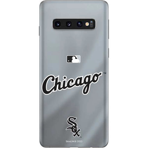 MLB Chicago White Sox Alternate/Away Jersey Galaxy S10 Skin