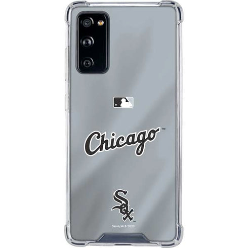 MLB Chicago White Sox Alternate/Away Jersey Galaxy S20 FE Clear Case