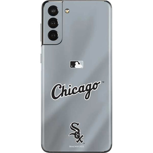 MLB Chicago White Sox Alternate/Away Jersey Galaxy S21 Plus 5G Skin