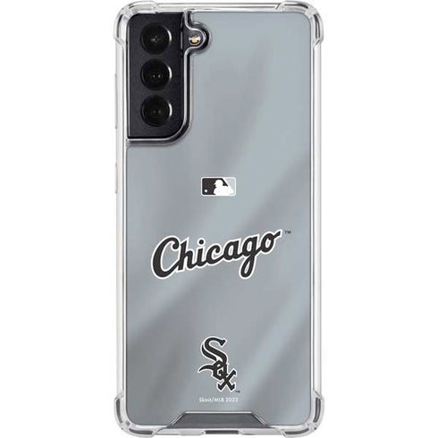 MLB Chicago White Sox Alternate/Away Jersey Galaxy S22 Clear Case