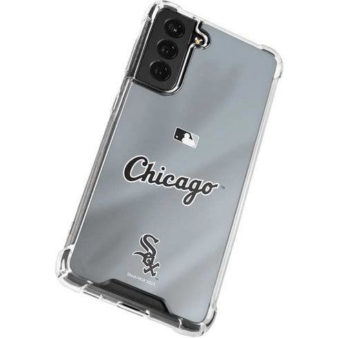MLB Chicago White Sox Alternate/Away Jersey Galaxy S22 Plus Clear Case
