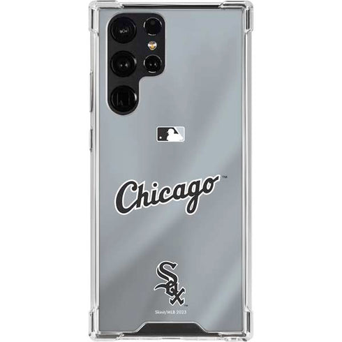 MLB Chicago White Sox Alternate/Away Jersey Galaxy S24 Ultra Clear Case