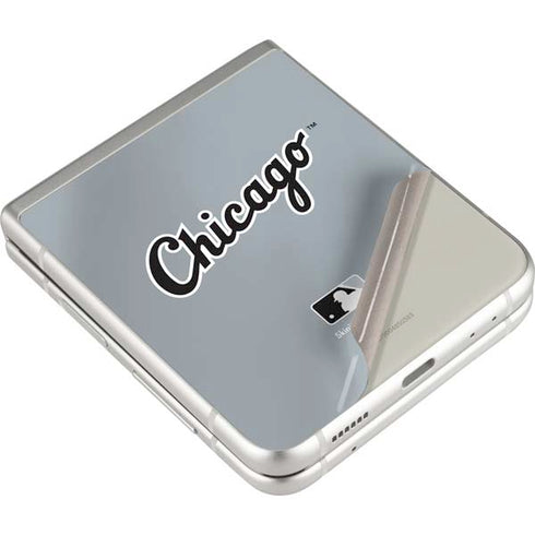 MLB Chicago White Sox Alternate/Away Jersey Galaxy Z Flip3 5G Skin