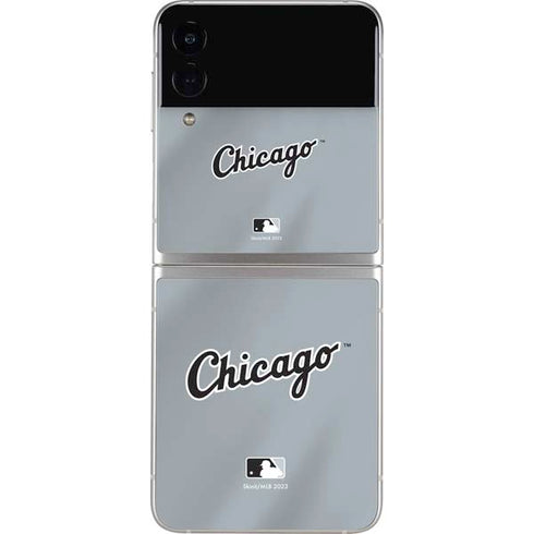MLB Chicago White Sox Alternate/Away Jersey Galaxy Z Flip4 5G Skin