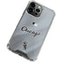 MLB Chicago White Sox Alternate/Away Jersey iPhone 13 Pro Clear Case