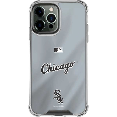 MLB Chicago White Sox Alternate/Away Jersey iPhone 13 Pro Max Clear Case