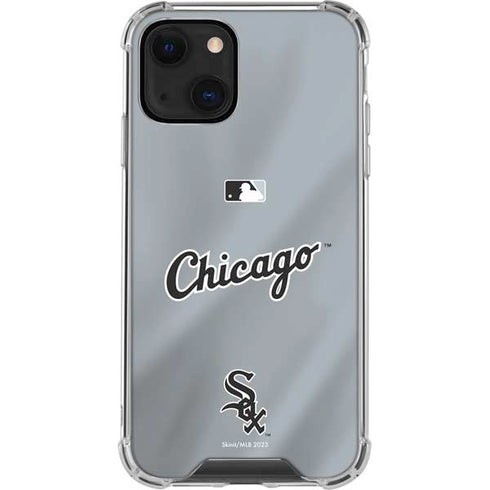 MLB Chicago White Sox Alternate/Away Jersey iPhone 14 Plus Clear Case