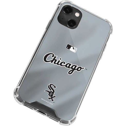 MLB Chicago White Sox Alternate/Away Jersey iPhone 15 Plus Clear Case