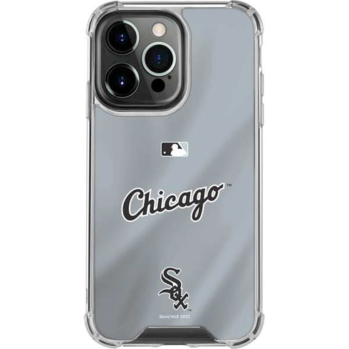 MLB Chicago White Sox Alternate/Away Jersey iPhone 14 Pro Clear Case