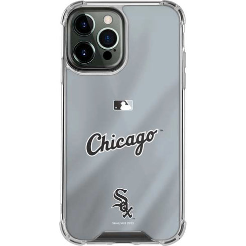MLB Chicago White Sox Alternate/Away Jersey iPhone 15 Pro Max Clear Case