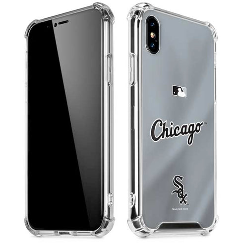 MLB Chicago White Sox Alternate/Away Jersey iPhone XS Max Clear Case